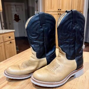 Roper Black and Tan Men's Boots